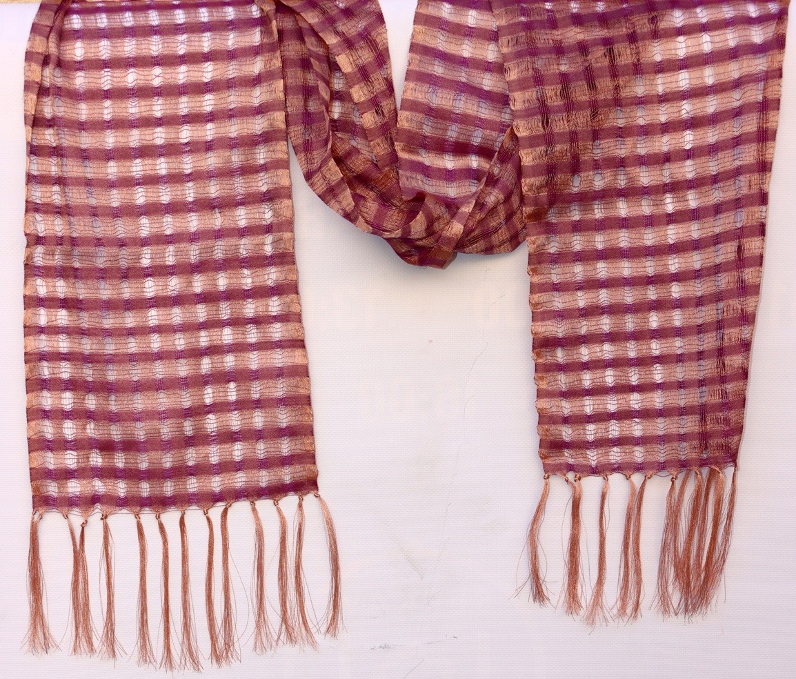 El Dokuması Şal / Fular 165x20 cm