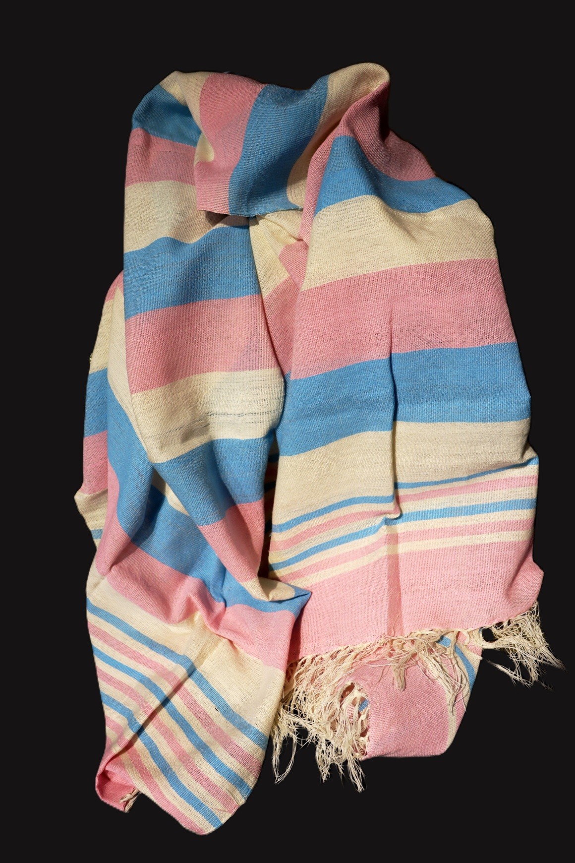 El Dokuması Çok Amaçlı Örtü / Omuz Atkısı 125x95 cm