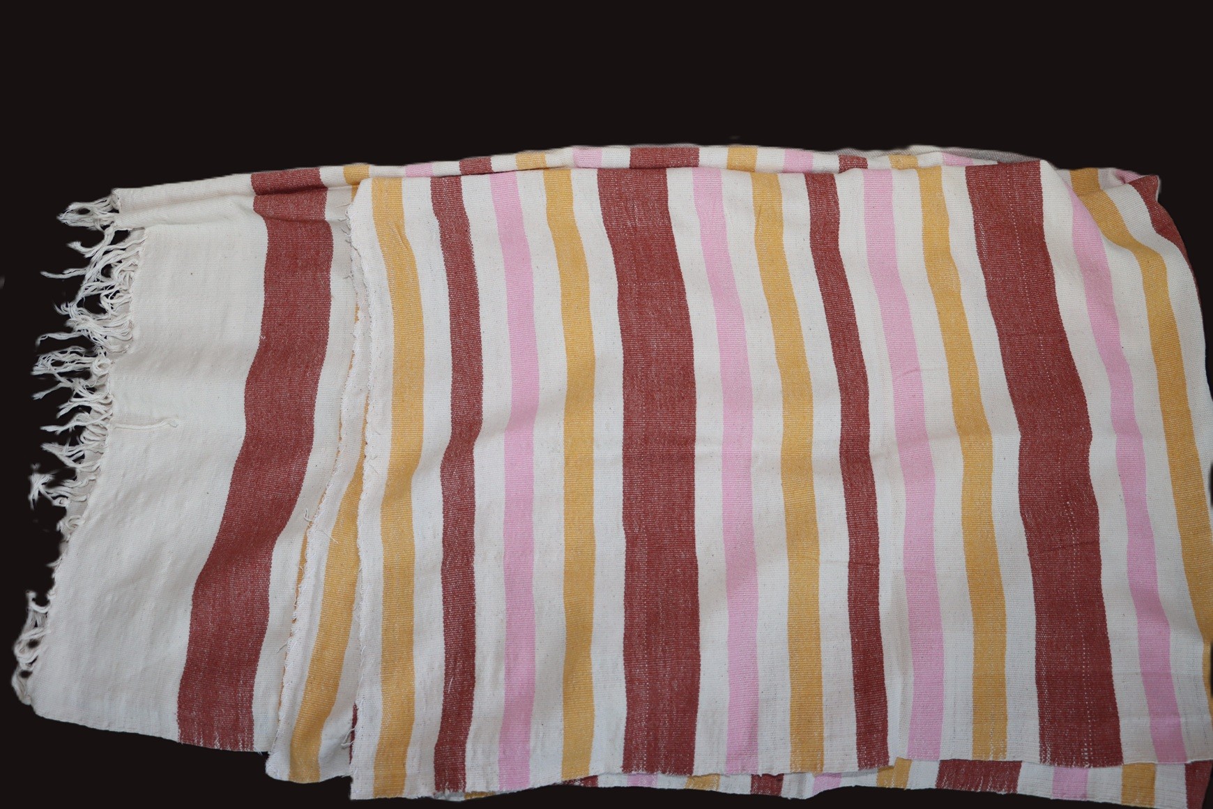 El Dokuması Çok Amaçlı Örtü / Omuz Atkısı 141x88 cm