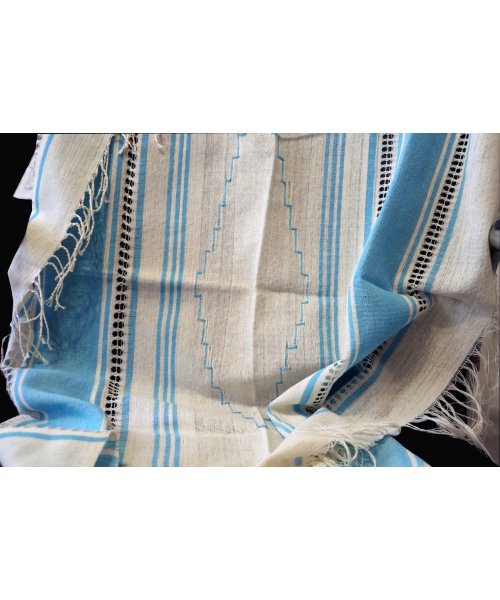 Ehram Dokuma Çok Amaçlı Örtü / Atkı – 88x71 cm